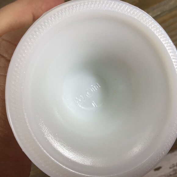 Vintage Avon White Milk Glass Lidded Pedestal Candy Dish Floral Design - Picture 6 of 10